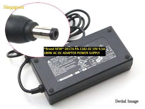 *Brand NEW* DELTA 19V 9.5A PA-1182-02 180W AC DC ADAPTER POWER SUPPLY